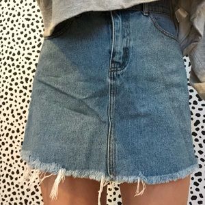 JEAN SKIRT